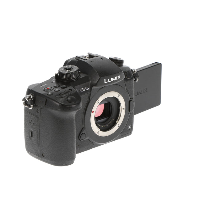 【中古品】Panasonic DC-GH5M-K ミラーレス一眼カメラ(標準ズームレンズ付属) GH5M