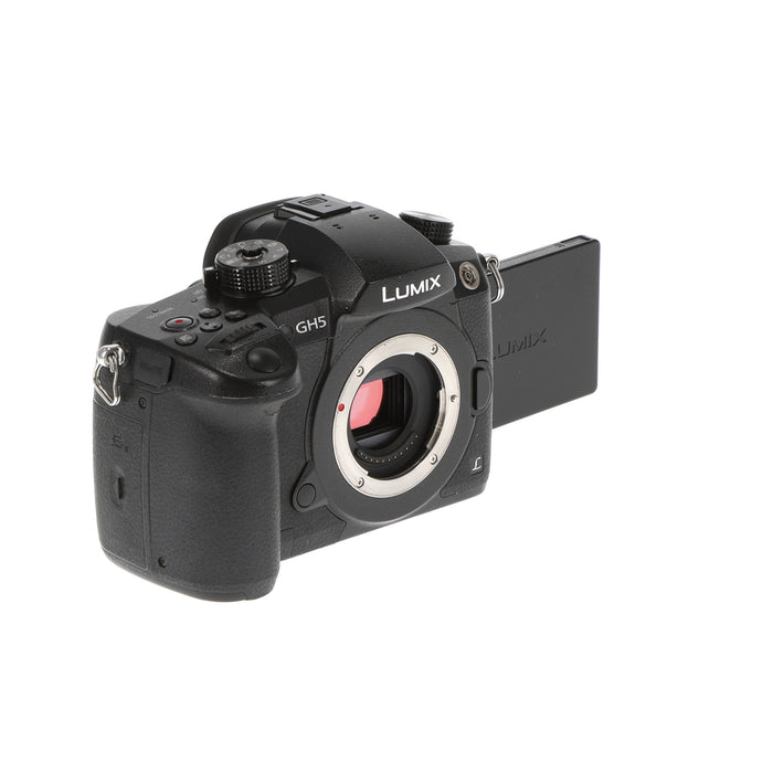 【中古品】Panasonic DC-GH5M-K ミラーレス一眼カメラ(標準ズームレンズ付属) GH5M