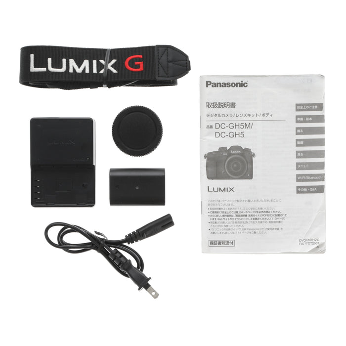 【中古品】Panasonic DC-GH5-K ミラーレス一眼カメラ GH5(ボディ)