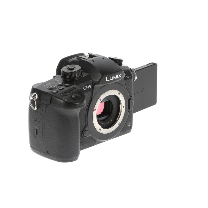 【中古品】Panasonic DC-GH5M-K ミラーレス一眼カメラ(標準ズームレンズ付属) GH5M(ジャンク品)