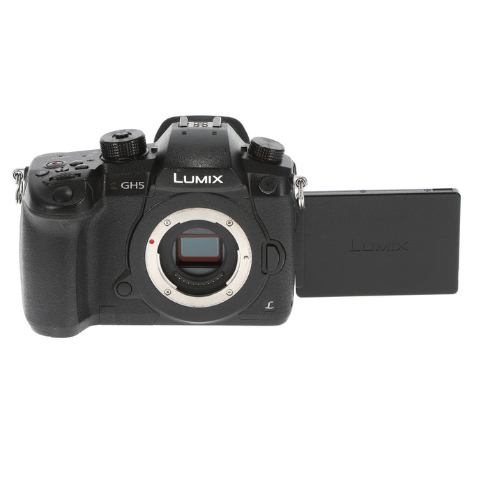 【中古品】Panasonic DC-GH5M-K ミラーレス一眼カメラ(標準ズームレンズ付属) GH5M(ジャンク品)