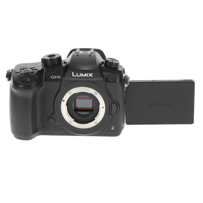 【中古品】Panasonic DC-GH5-K ミラーレス一眼カメラ GH5(ボディ)(ジャンク品)