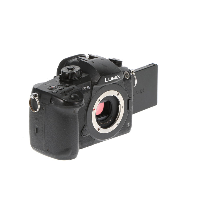 【中古品】Panasonic DC-GH5M-K ミラーレス一眼カメラ(標準ズームレンズ付属) GH5M