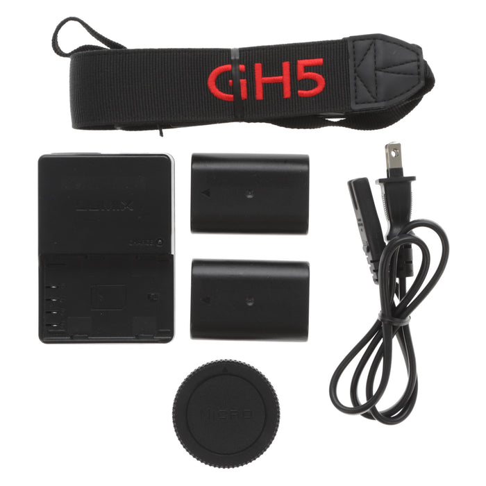 【中古品】Panasonic DC-GH5-K ミラーレス一眼カメラ GH5(ボディ)
