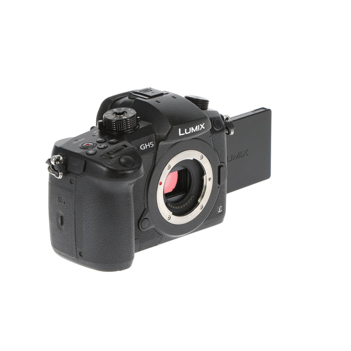 【中古品】Panasonic DC-GH5M-K ミラーレス一眼カメラ(標準ズームレンズ付属) GH5M