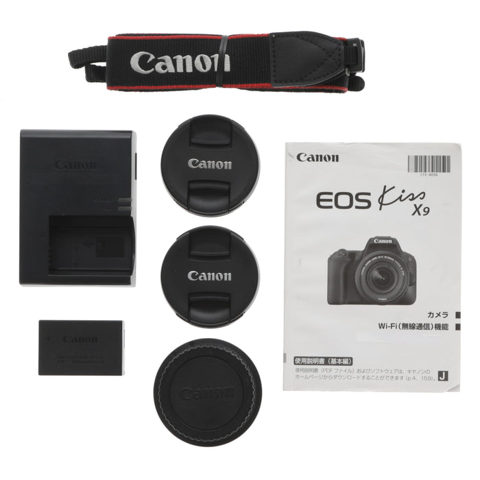 中古品】Canon EOSKISSX9BK-WKIT EOS Kiss X9 ダブルズームキット