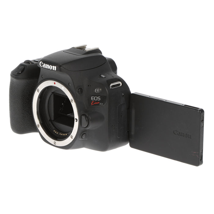 【中古品】Canon EOSKISSX9BK-WKIT EOS Kiss X9 ダブルズームキット(ジャンク品)