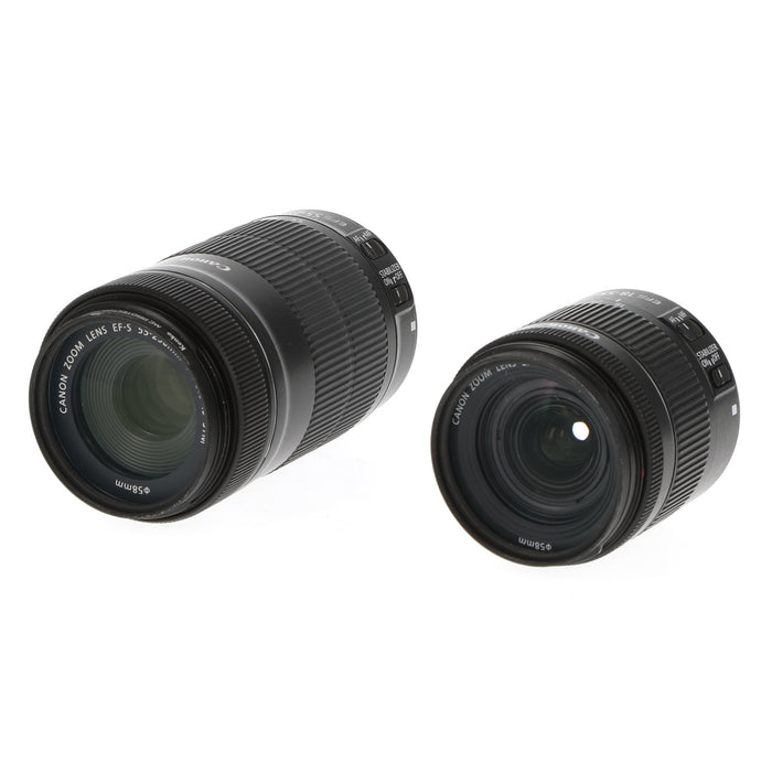 【中古品】Canon EOSKISSX9BK-WKIT EOS Kiss X9 ダブルズームキット(ジャンク品)