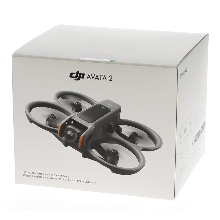 【中古品】DJI WA5205 DJI Avata 2 Fly More コンボ[内蔵リモートID対応/事前登録無し]
