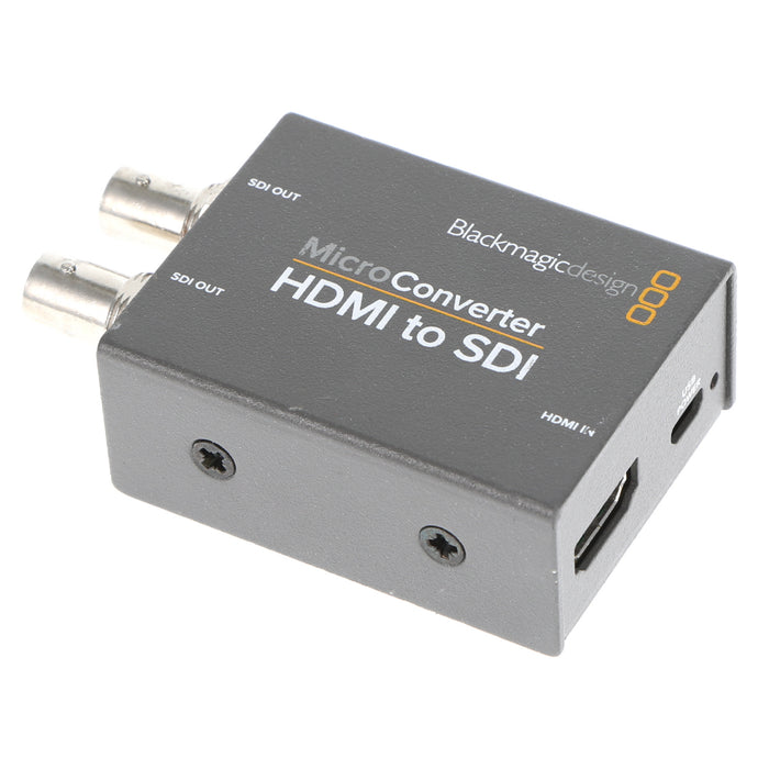 【中古品】BlackmagicDesign CONVCMIC/HS/WPSU Micro Converter HDMI to SDI wPSU(パワーサプライ付属)