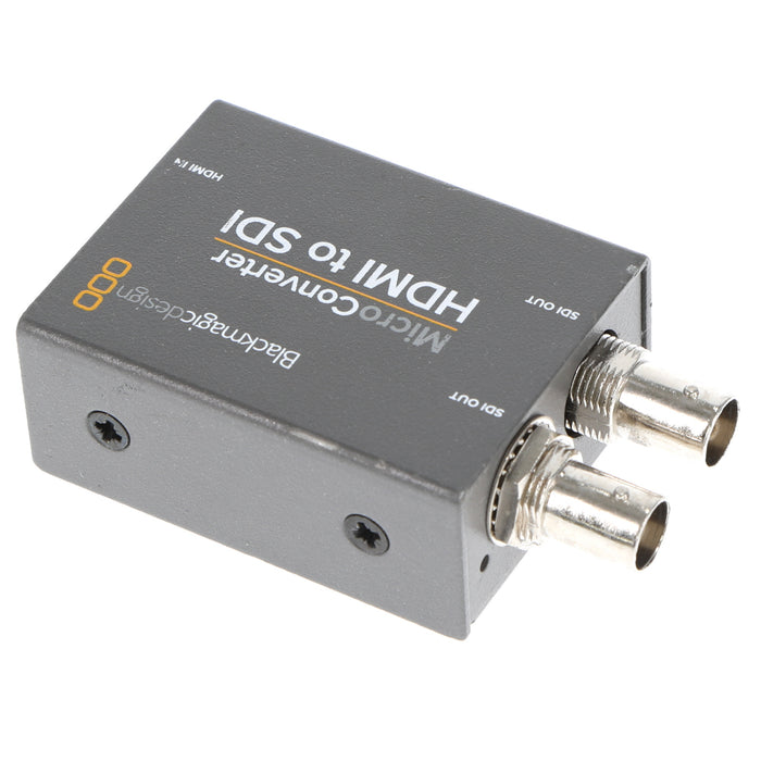 【中古品】BlackmagicDesign CONVCMIC/HS/WPSU Micro Converter HDMI to SDI wPSU(パワーサプライ付属)