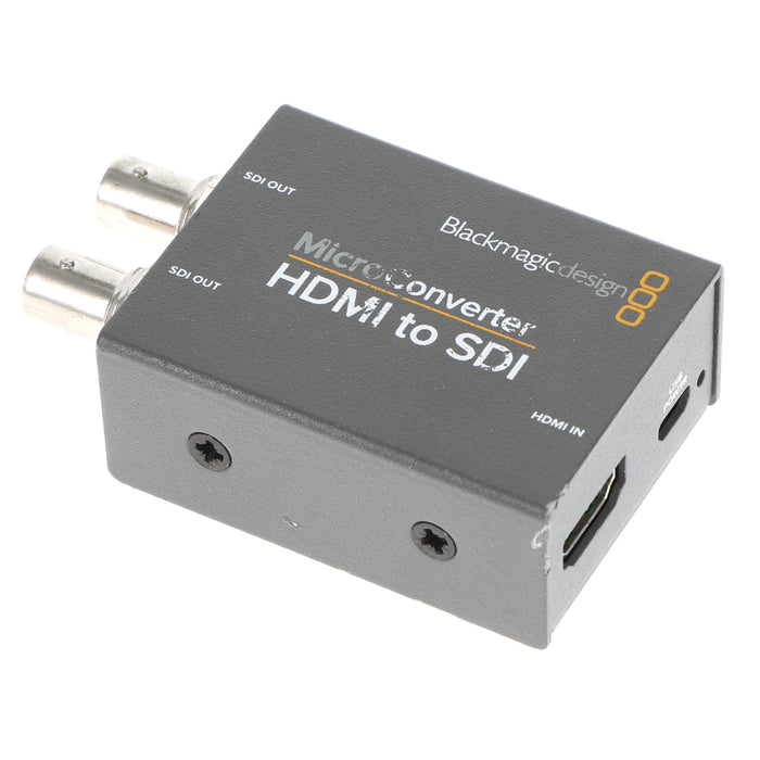 【中古品】BlackmagicDesign CONVCMIC/HS/WPSU Micro Converter HDMI to SDI wPSU(パワーサプライ付属)