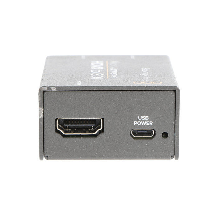 【中古品】BlackmagicDesign CONVCMIC/HS/WPSU Micro Converter HDMI to SDI wPSU(パワーサプライ付属)