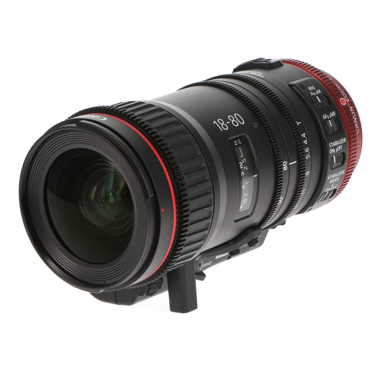 中古品】Canon CN-E18-80mm T4.4 L IS KAS S (EF用) + ZSG-C10 COMPACT