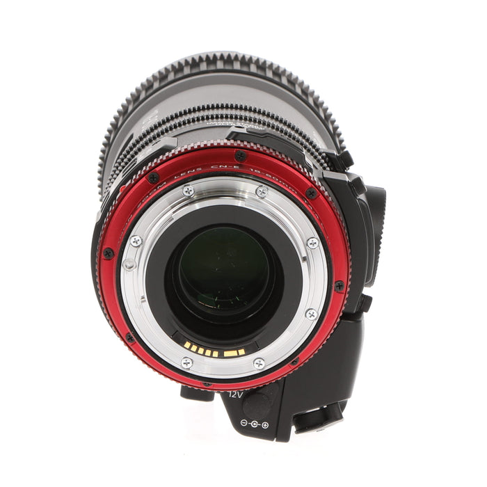 【中古品】Canon CN-E18-80mm T4.4 L IS KAS S (EF用) + ZSG-C10 COMPACT SERVOレンズ（専用グリップ付属）