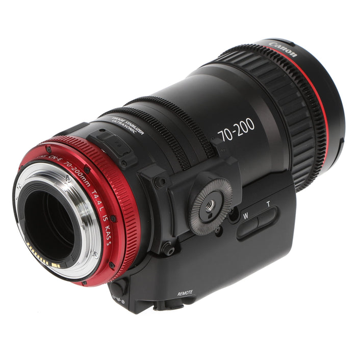 中古品】Canon CN-E70-200mm T4.4 L IS KAS S(EF用) + ZSG-C10 COMPACT