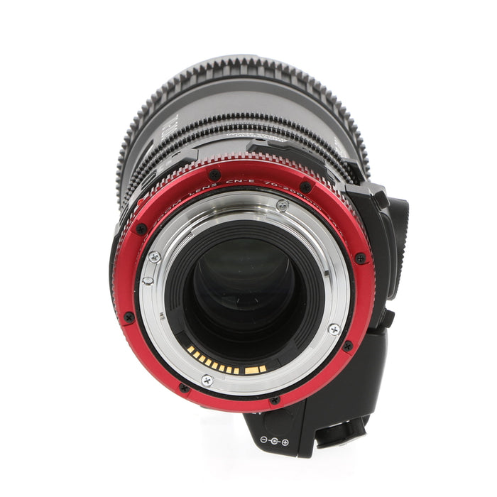 レンズ(ズーム) Canon CN-E70-200mm T4.4 L IS + ZSG-C10 中古品】Canon CN-E70-200mm T4.4 L IS KAS S(EF用) + ZSG-C10 COMPACT