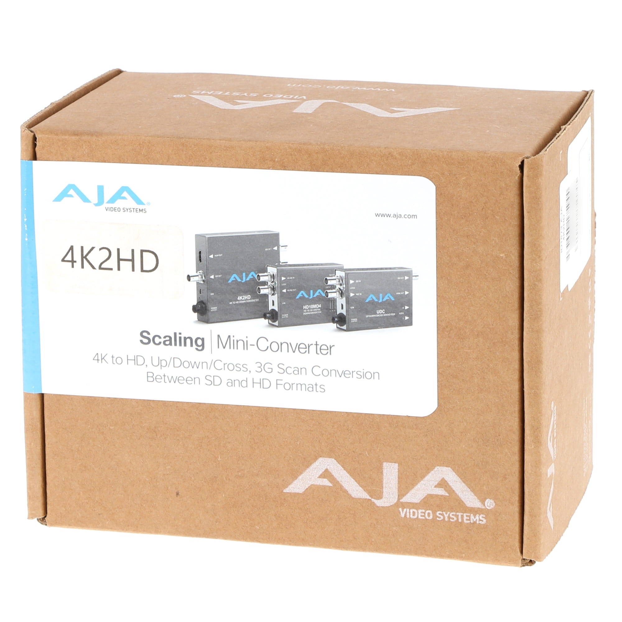 【中古】「非常に良い」Aja 4?K2hd 4?K/UHD to hd-sdiとHDMI Downconverter by Aja Video Systems 4K2HD - Mini-Converters - Products - AJA Video Systems