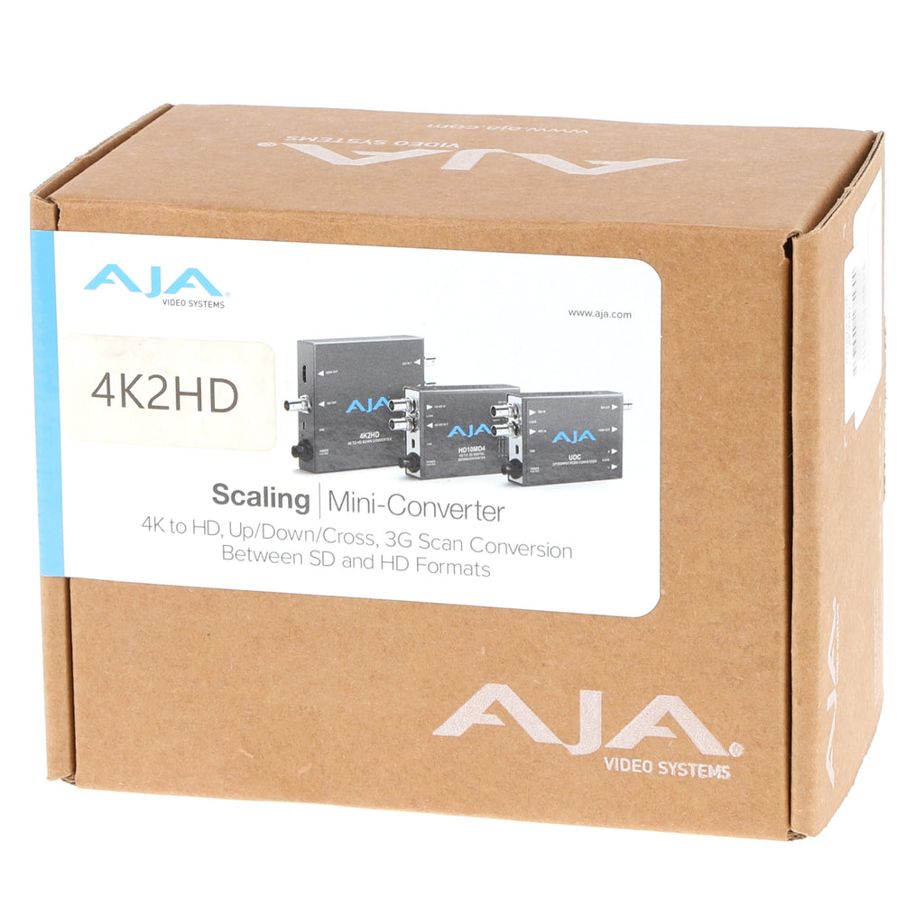 中古品】AJA Video Systems 4K2HD 4K SDI→HD-SDI/HDMI(HD解像度