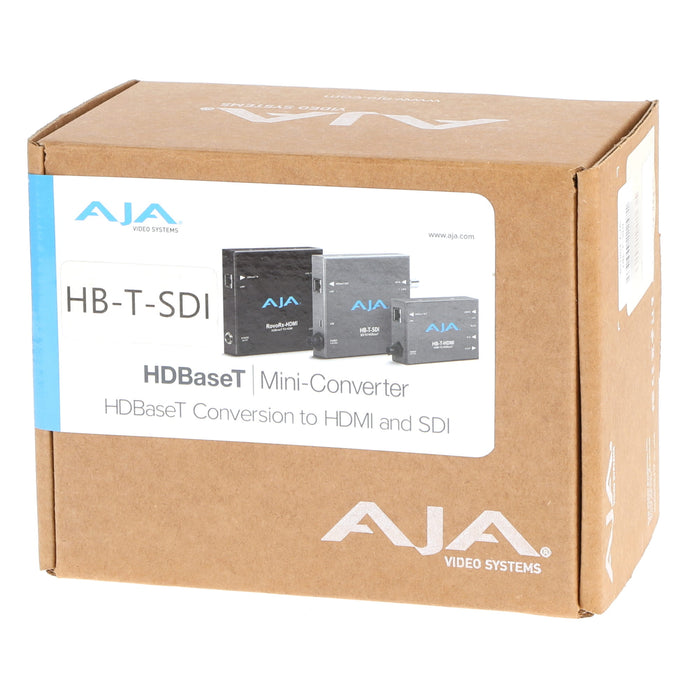 【中古品】AJA Video Systems HB-T-SDI コンバーター HDBaseT SDI to HDBaseT 変換