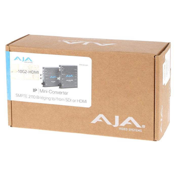 【決算セール2026】【中古品】AJA Video Systems IPR-10G2-HDMI SMPTE ST 2110 対応ビデオ/オーディオレシーバー