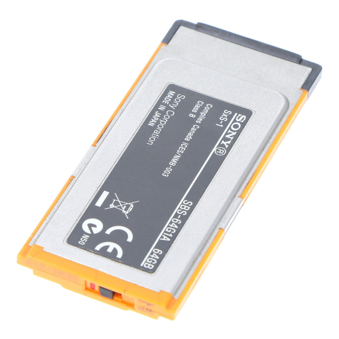 【中古品】SONY SBS-64G1A SxS-1メモリーカード 64GB