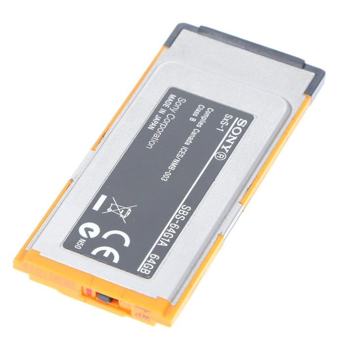 【中古品】SONY SBS-64G1A SxS-1メモリーカード 64GB