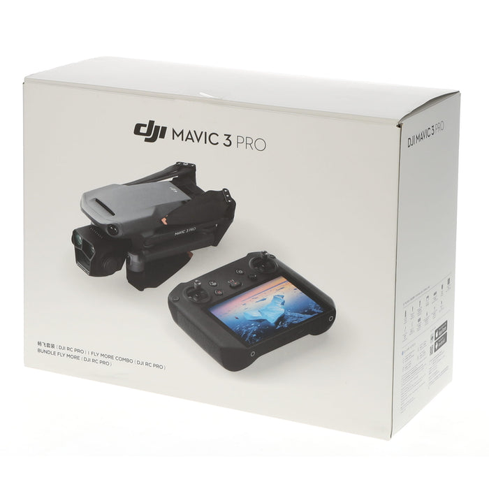 【中古品】DJI WM2624 DJI Mavic 3 Pro Fly More コンボ(DJI RC Pro付属)[内蔵リモートID対応/事前登録無し]
