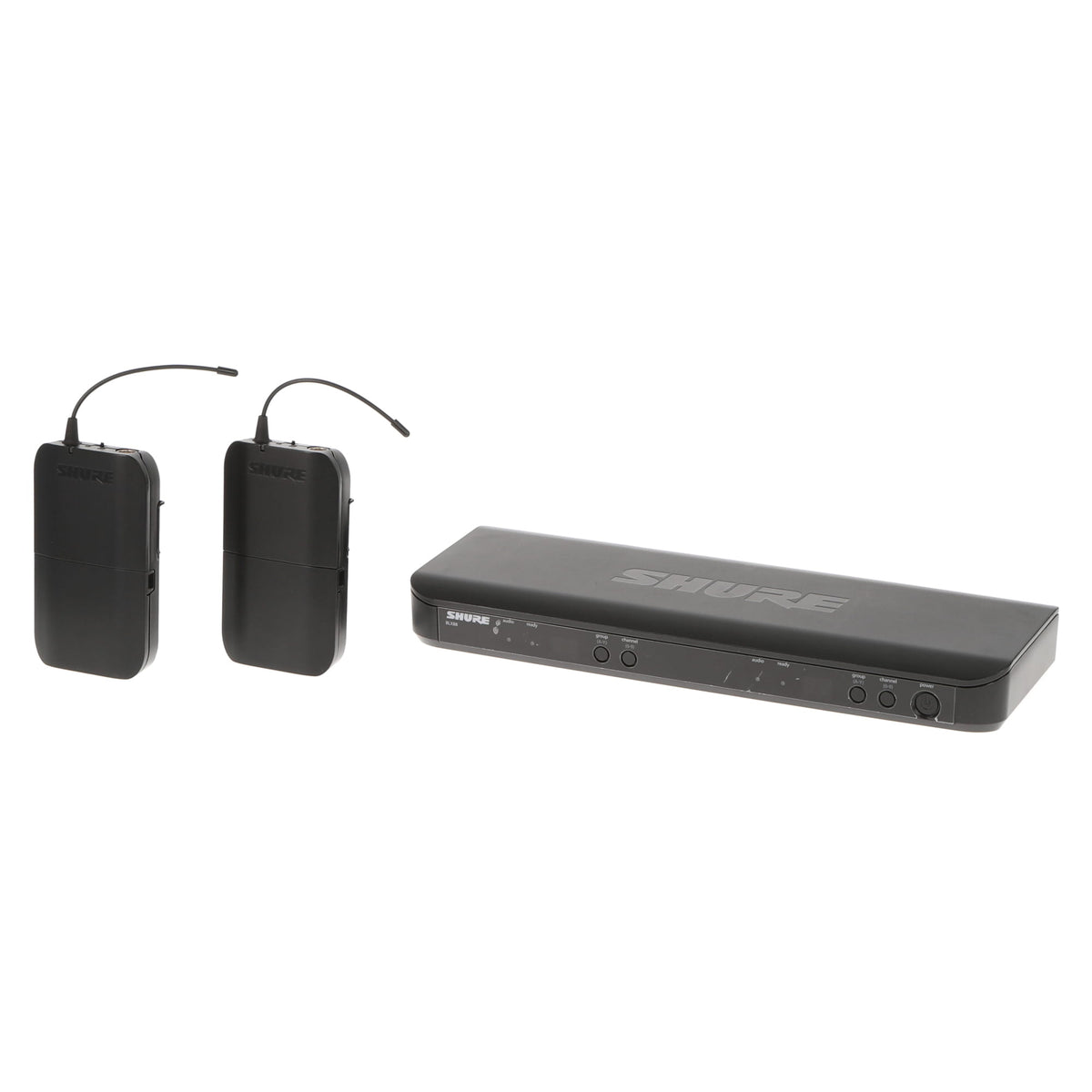 SHURE BLX88 BLX1 JB トランスミッター 2台 BIG SALE】【中古品】SHURE BLX88 JB + BLX1JB×2 CVLラベリア