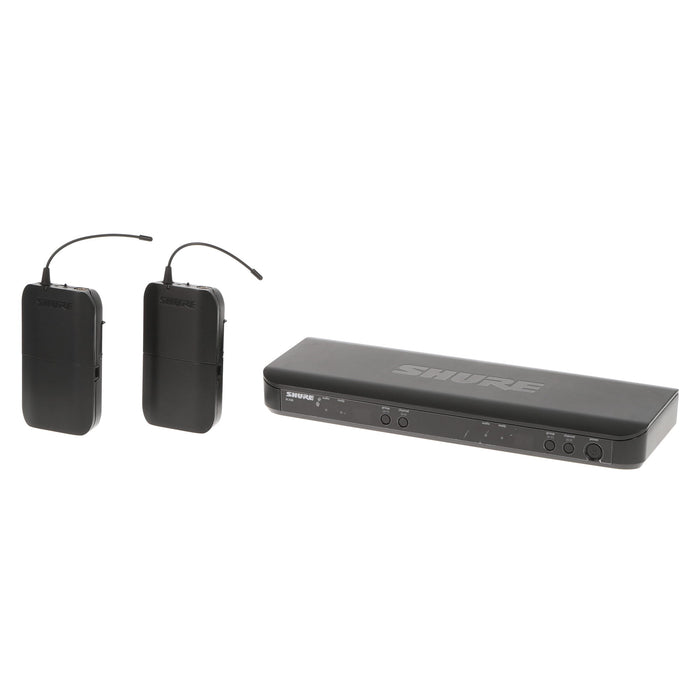【決算セール2026】【中古品】SHURE BLX88 JB + BLX1JB×2 CVLラベリアマイクロホン2本 ワイヤレスデュアルプレゼンターシステム