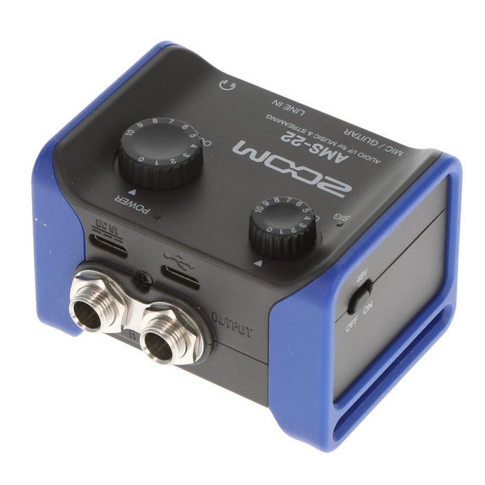 中古品】ZOOM AMS-22 オーディオインターフェース - 業務用撮影・映像