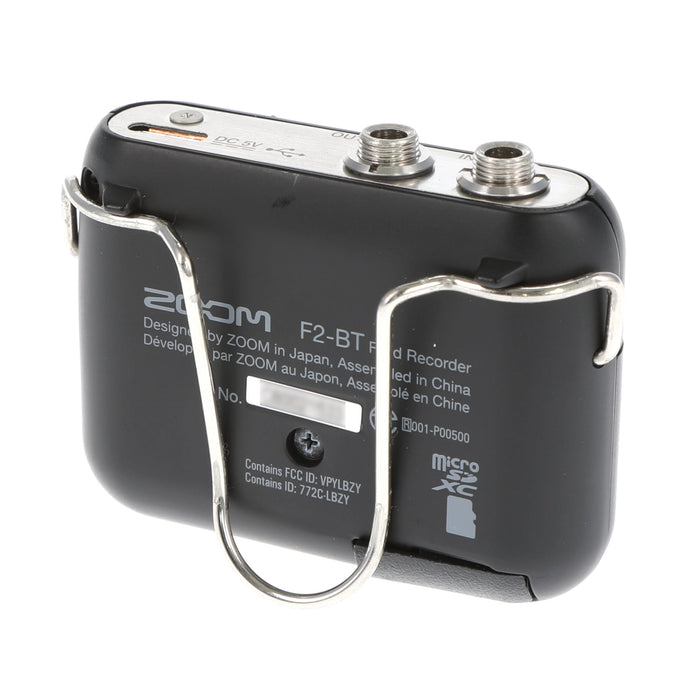 【決算セール2026】【中古品】ZOOM F2-BT/B フィールドレコーダー(Bluetooth対応/ブラック)