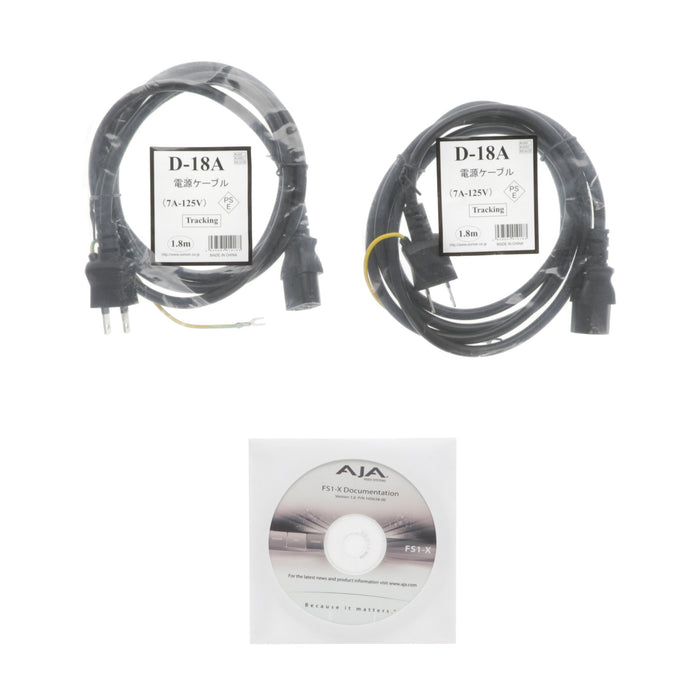 【中古品】AJA Video Systems FS1-X フレームシンクロナイザー&フレームレートコンバーター
