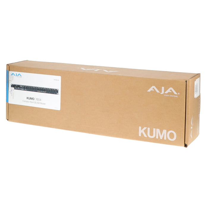 【中古品】AJA Video Systems KUMO 1604 16×4ポート コンパクトHD-SDI/3G SDIルーター