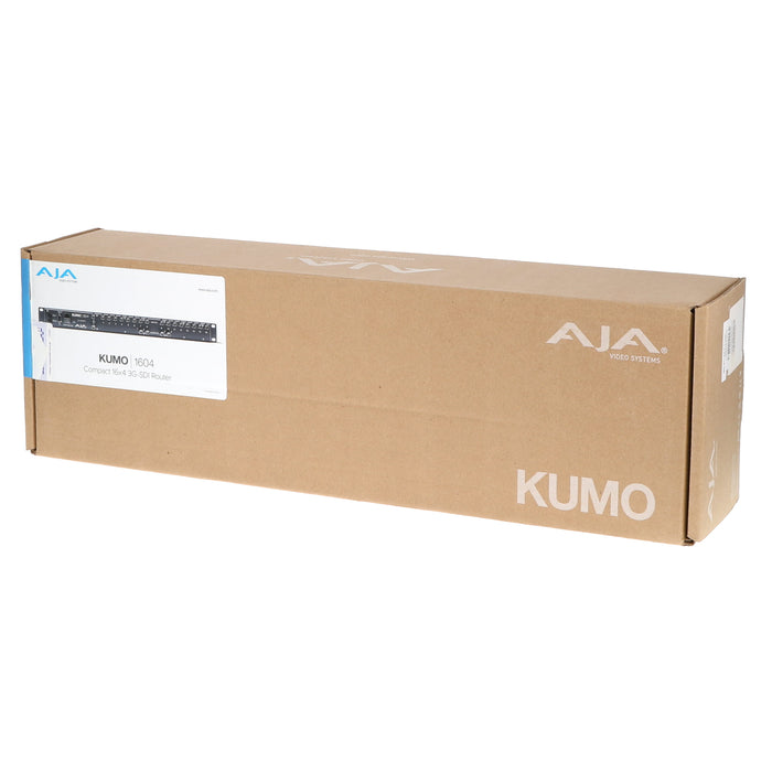 【中古品】AJA Video Systems KUMO 1604 16×4ポート コンパクトHD-SDI/3G SDIルーター