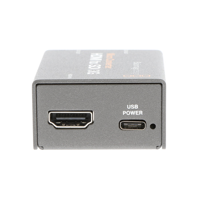 【中古品】BlackmagicDesign CONVCMIC/HS03G/WPSU Micro Converter HDMI to SDI 3G PSU(パワーサプライ付属)