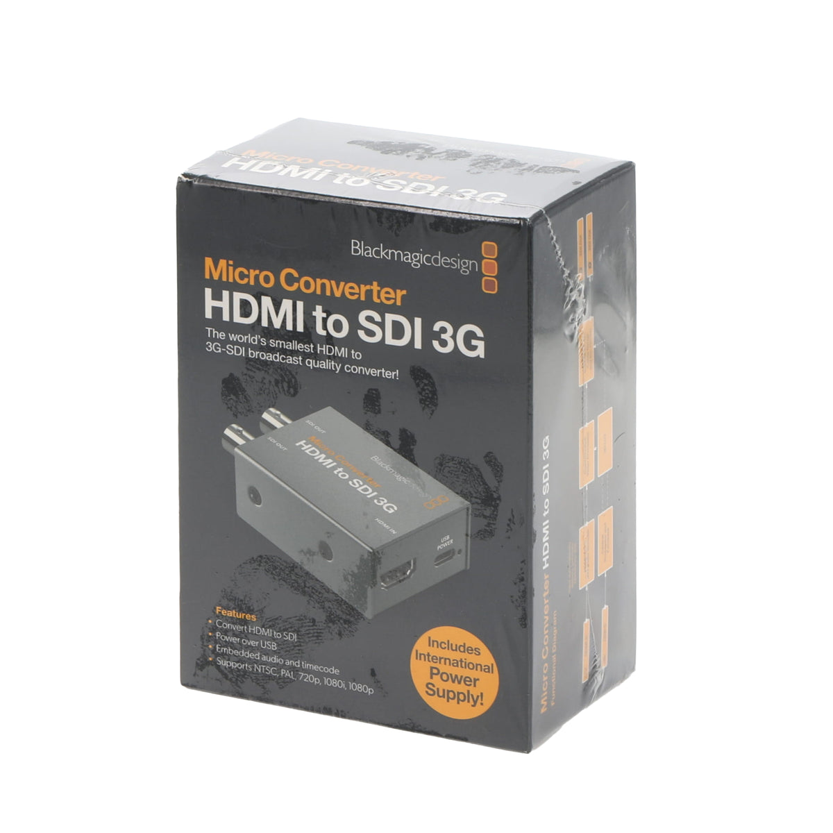 中古品】BlackmagicDesign CONVCMIC/HS03G/WPSU Micro Converter HDMI