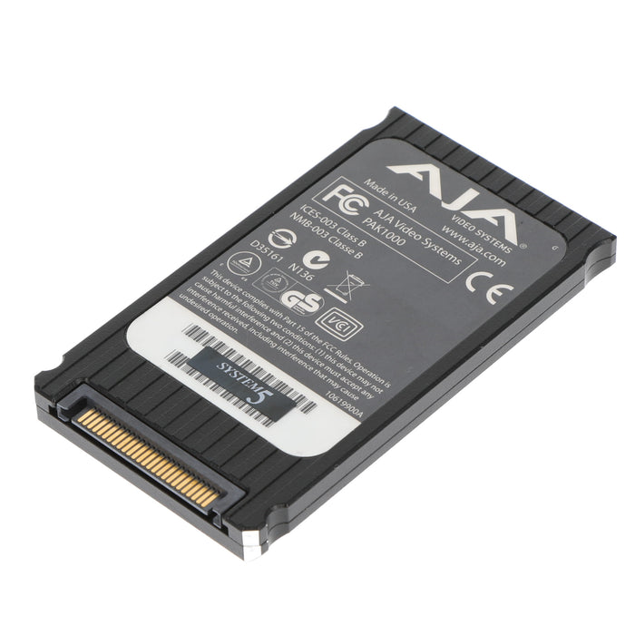 【中古品】AJA Video Systems PAK1000 1TB SSD Module