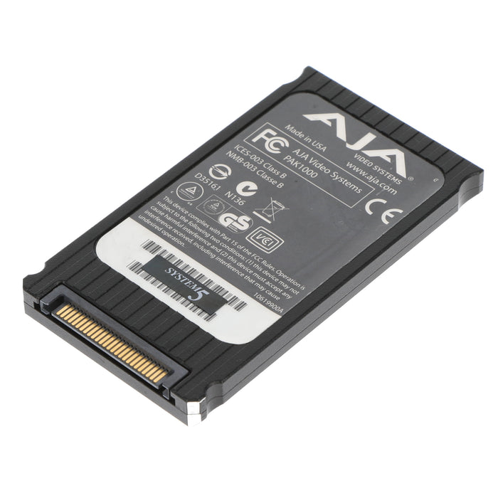 【中古品】AJA Video Systems PAK1000 1TB SSD Module