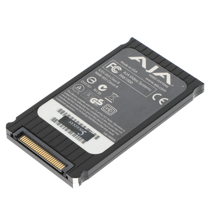 【中古品】AJA Video Systems PAK1000 1TB SSD Module