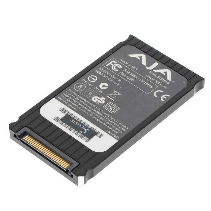 【中古品】AJA Video Systems PAK1000 1TB SSD Module