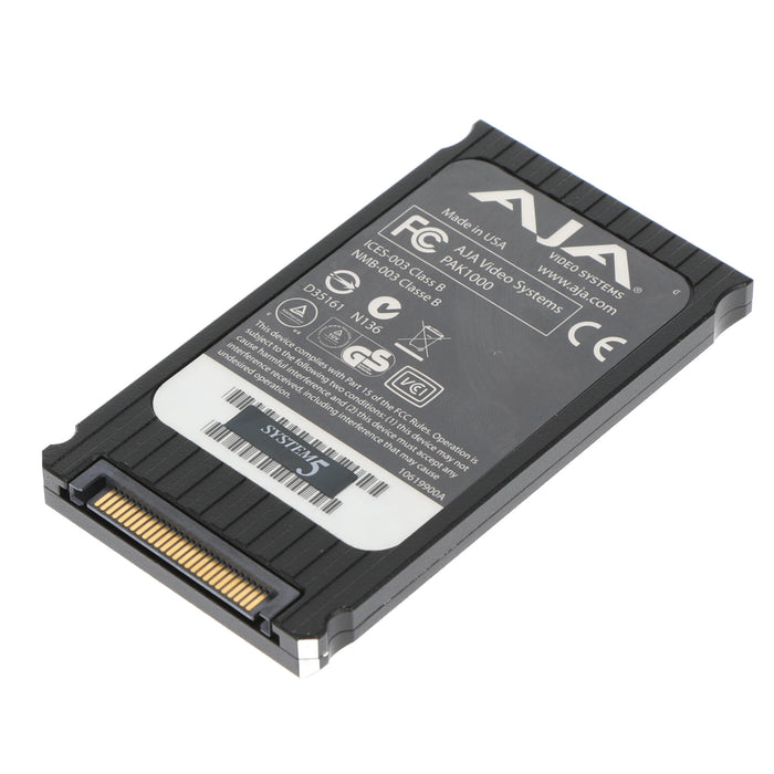 【中古品】AJA Video Systems PAK1000 1TB SSD Module