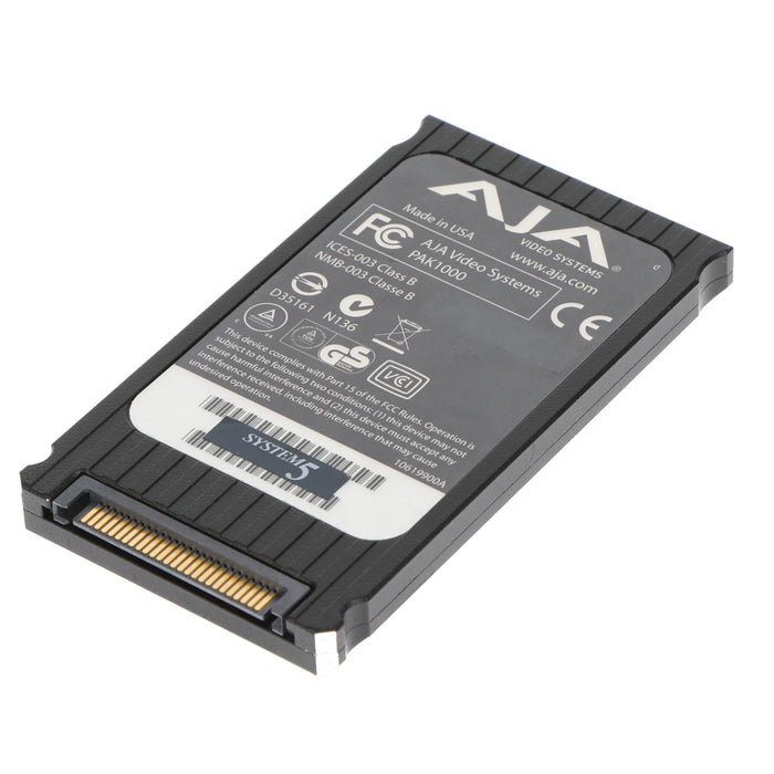 【中古品】AJA Video Systems PAK1000 1TB SSD Module