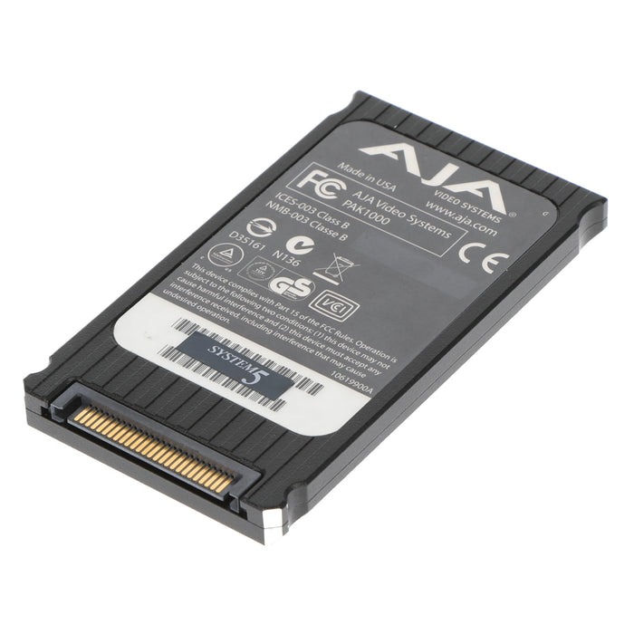 【中古品】AJA Video Systems PAK1000 1TB SSD Module