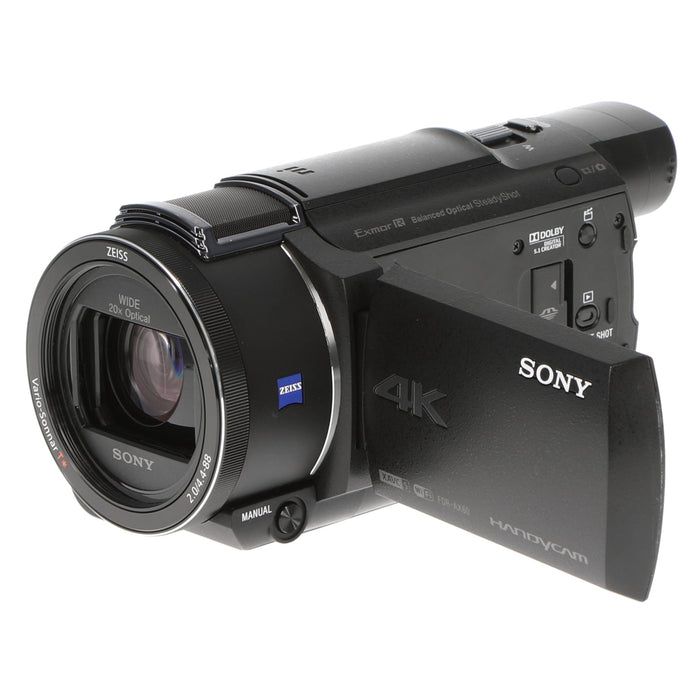 SONY FDR-AX60 4K ビデオカメラ 本体　ソニー 中古品】SONY FDR-AX60 デジタル4Kビデオカメラレコーダー - 業務用
