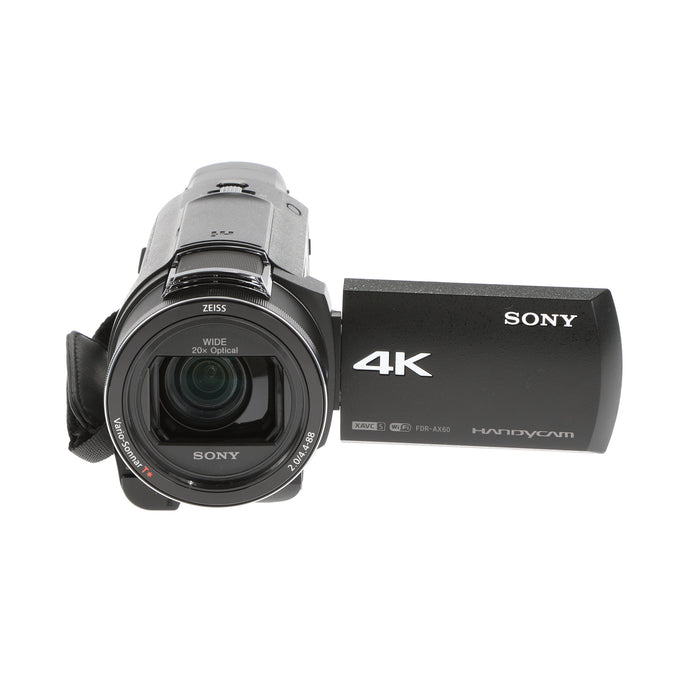 中古品】SONY FDR-AX60 デジタル4Kビデオカメラレコーダー - 業務用