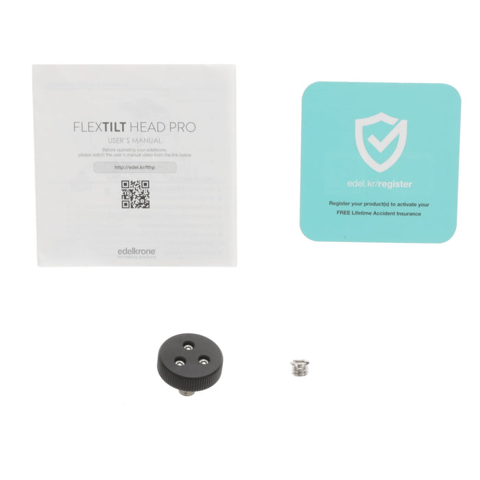 【中古品】edelkrone FlexTILT Head フレックスティルトヘッド