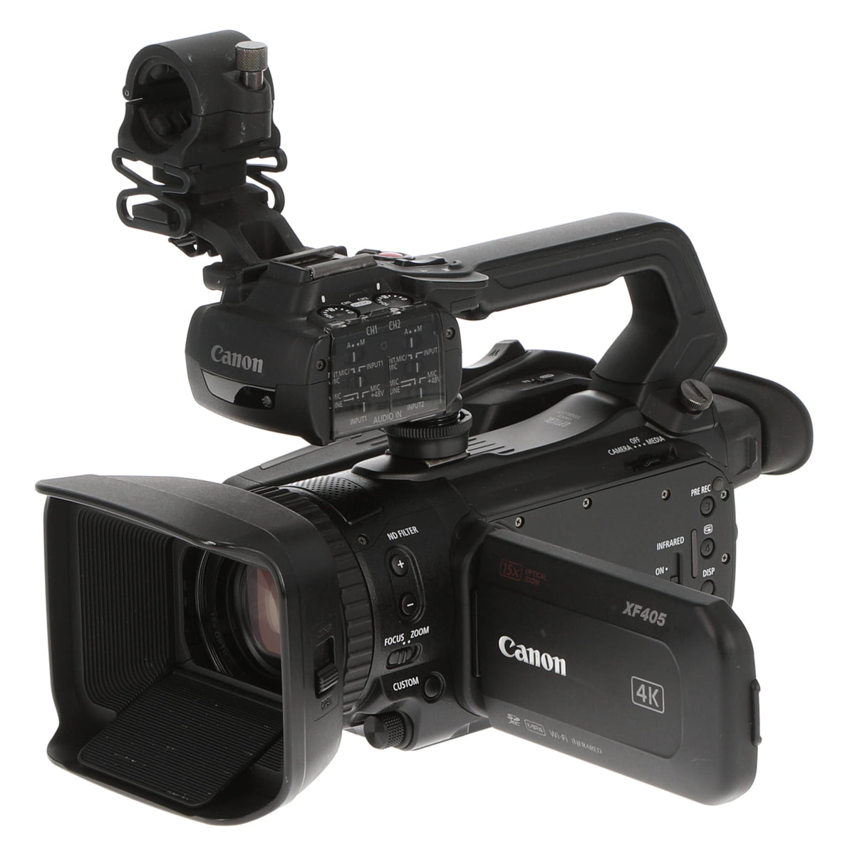 中古品】Canon XF405 業務用4Kデジタルビデオカメラ(3G-SDI端子付き