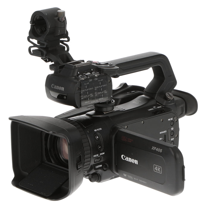 【決算セール2026】【中古品】Canon XF405 業務用4Kデジタルビデオカメラ(3G-SDI端子付き)