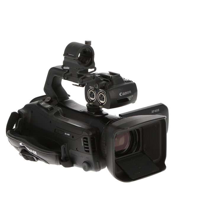 【決算セール2026】【中古品】Canon XF405 業務用4Kデジタルビデオカメラ(3G-SDI端子付き)